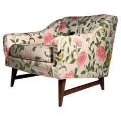 Vintage Selig Lounge Chair in Manner of Milo Baughman / Lawrence Peabody