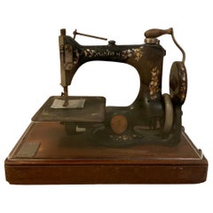 Portátil Singer Manufacturing Co. Máquina de Coser Modelo 24-61
