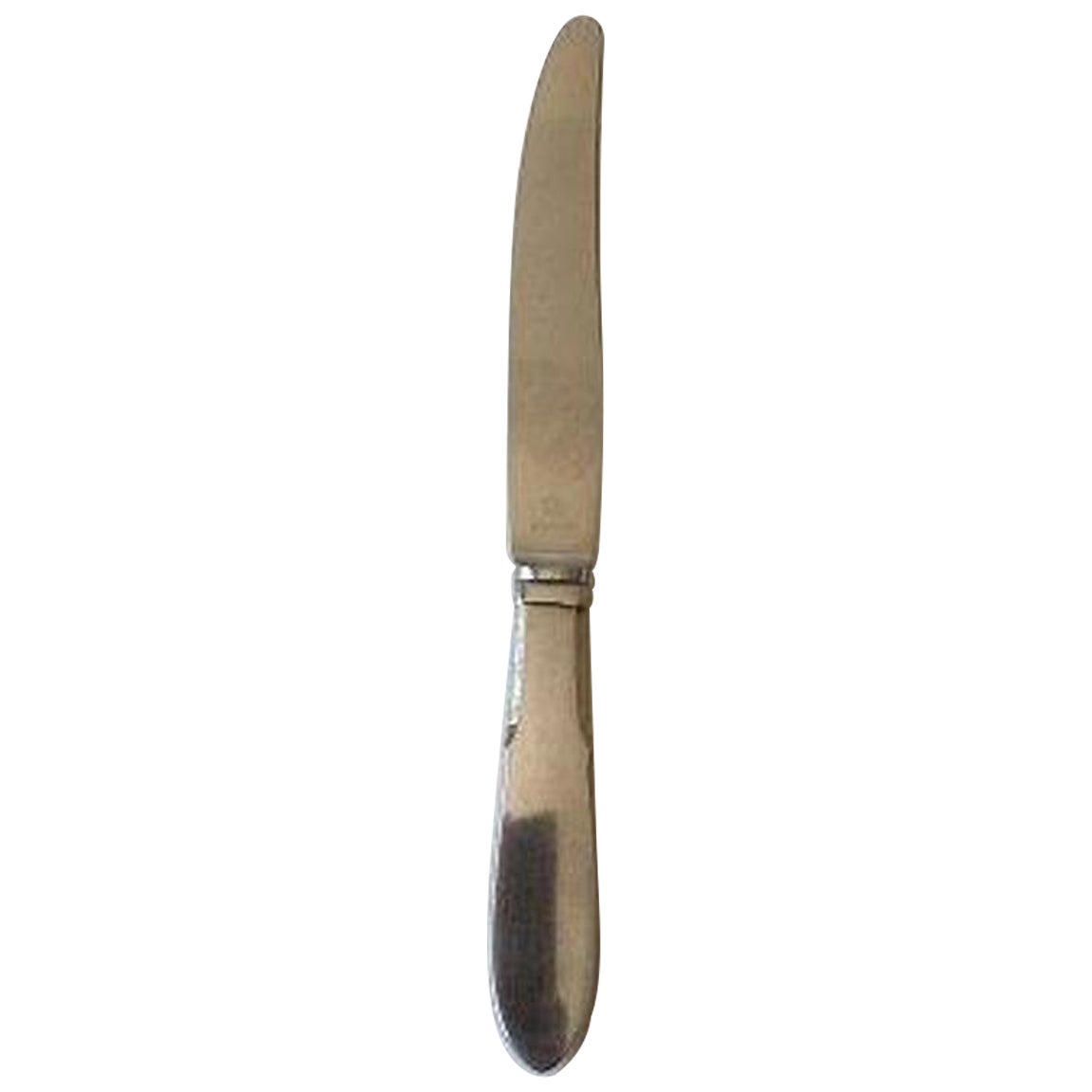 Georg Jensen Stainless Mat "Mitra" Dinner Knife For Sale
