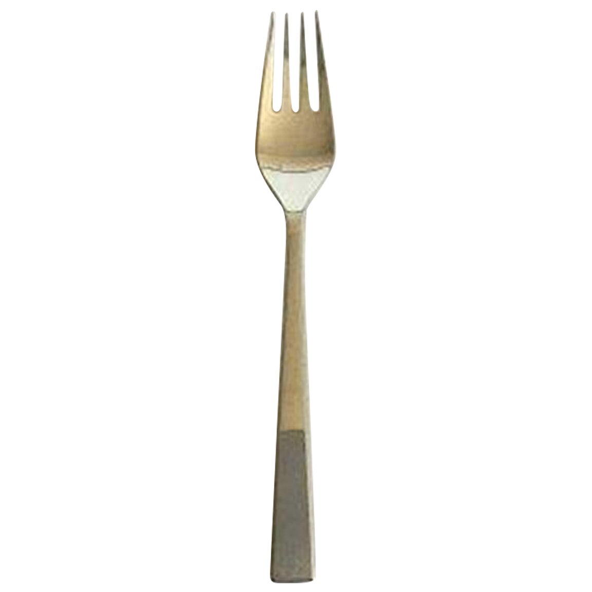 Georg Jensen Sterling Silver Modern Flatware "Margrethe" Dinner Fork For Sale