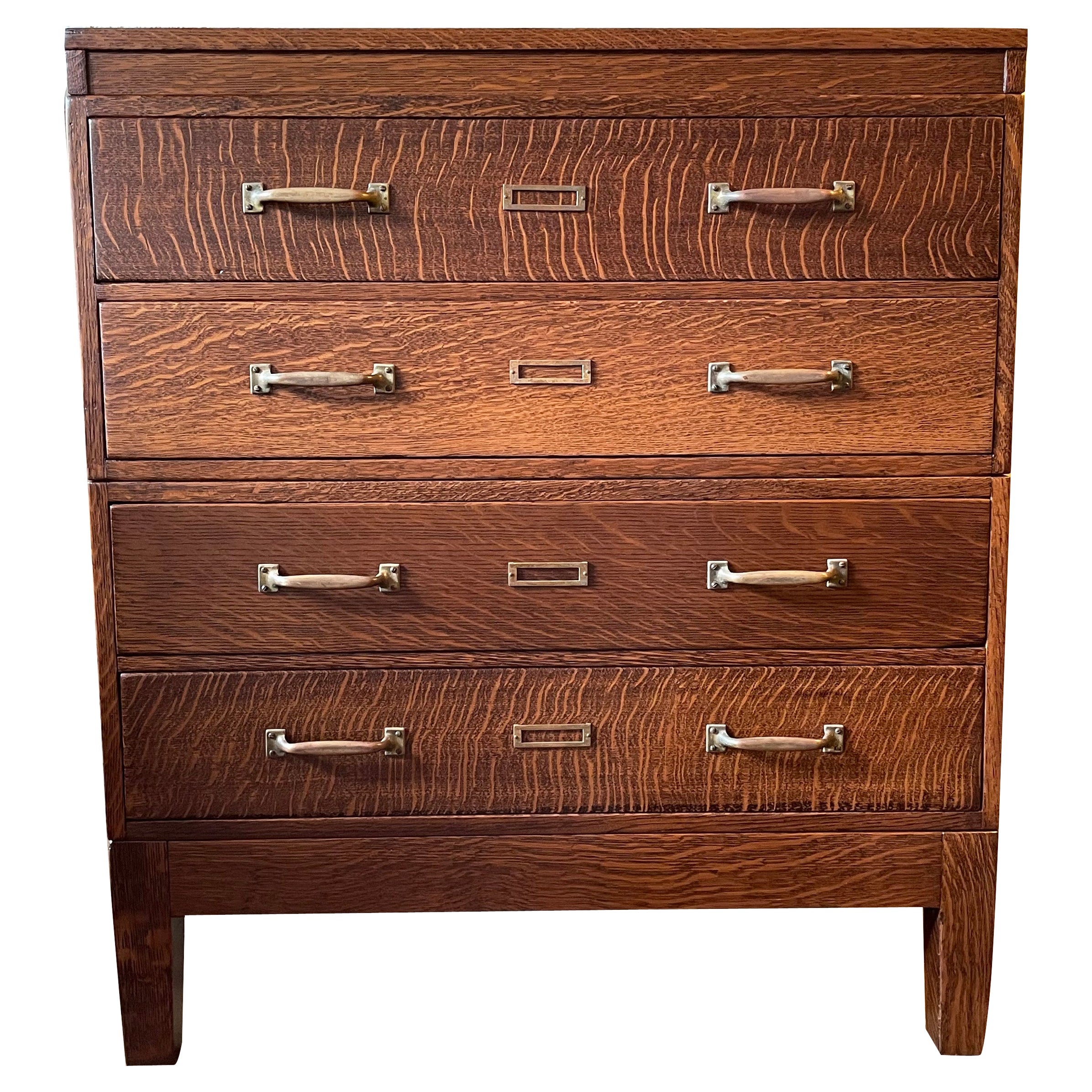 Library Bureau Sole Makers Oak File For Sale at 1stDibs