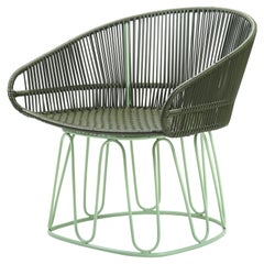 Olive Circo Lounge Chair by Sebastian Herkner