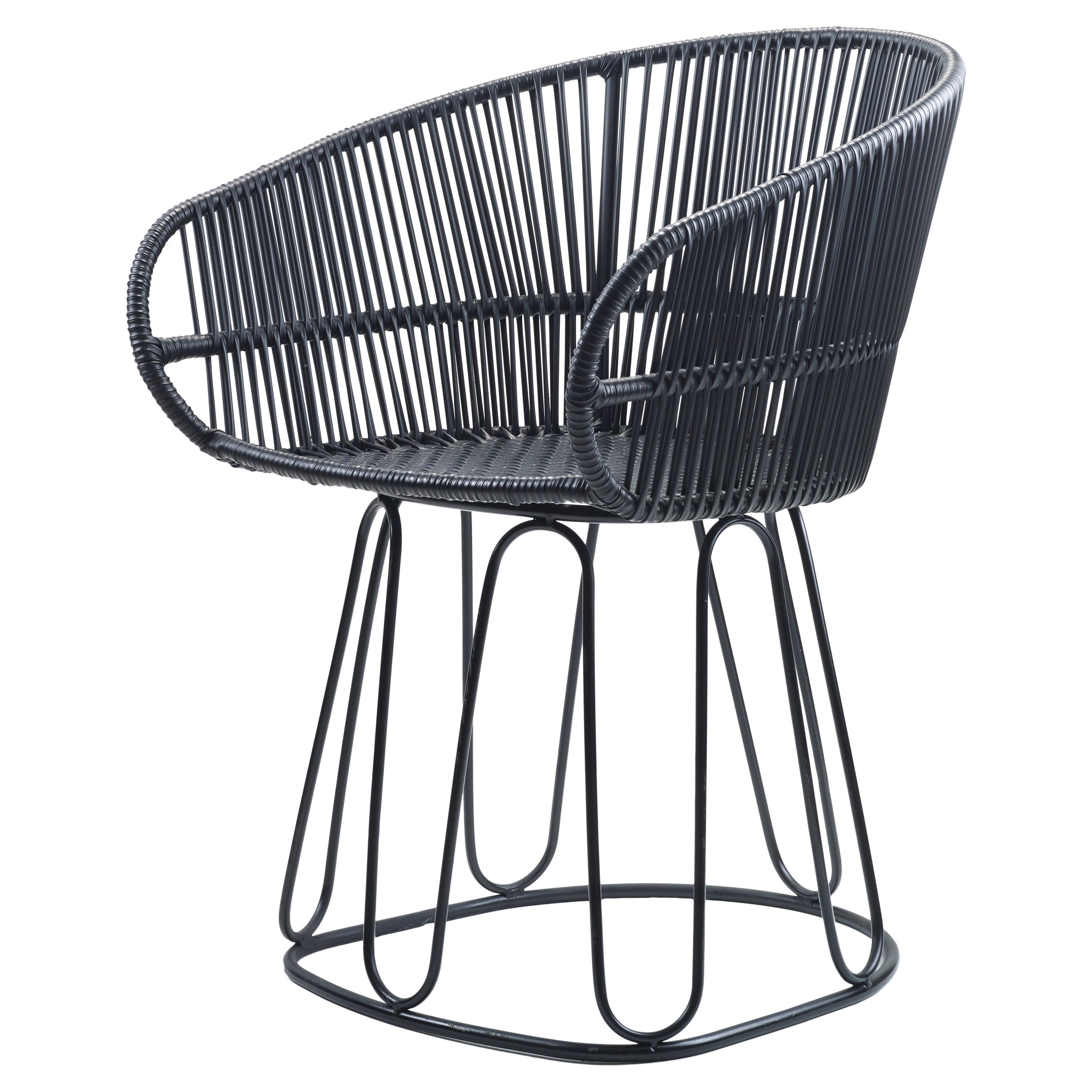 Black Circo Dining Chair by Sebastian Herkner