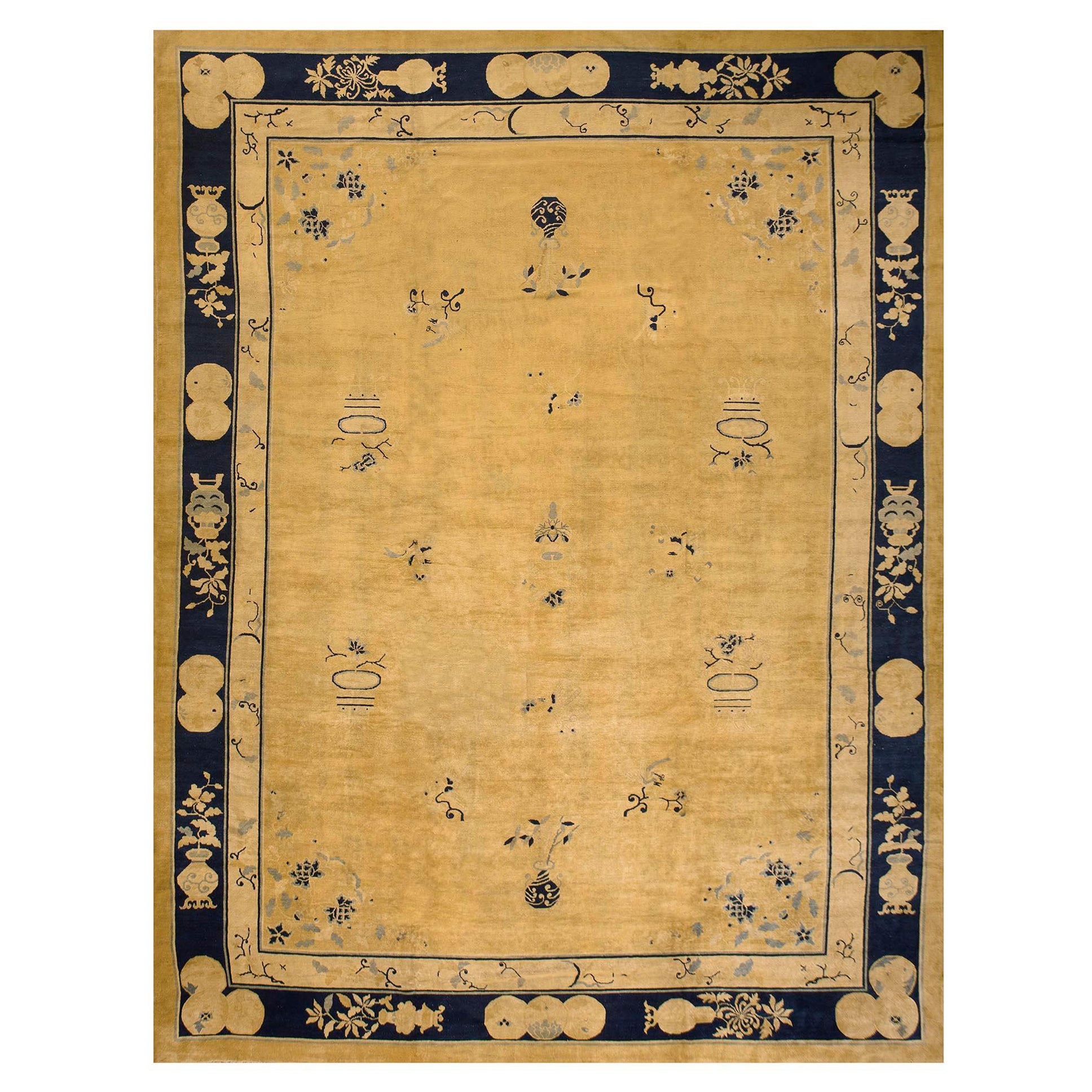 Late 19th Century Chinese Peking Carpet ( 11'8" x 15'5" - 355 x 470)