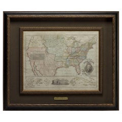 Used 1828 "Map of the United States" by T. Ensign