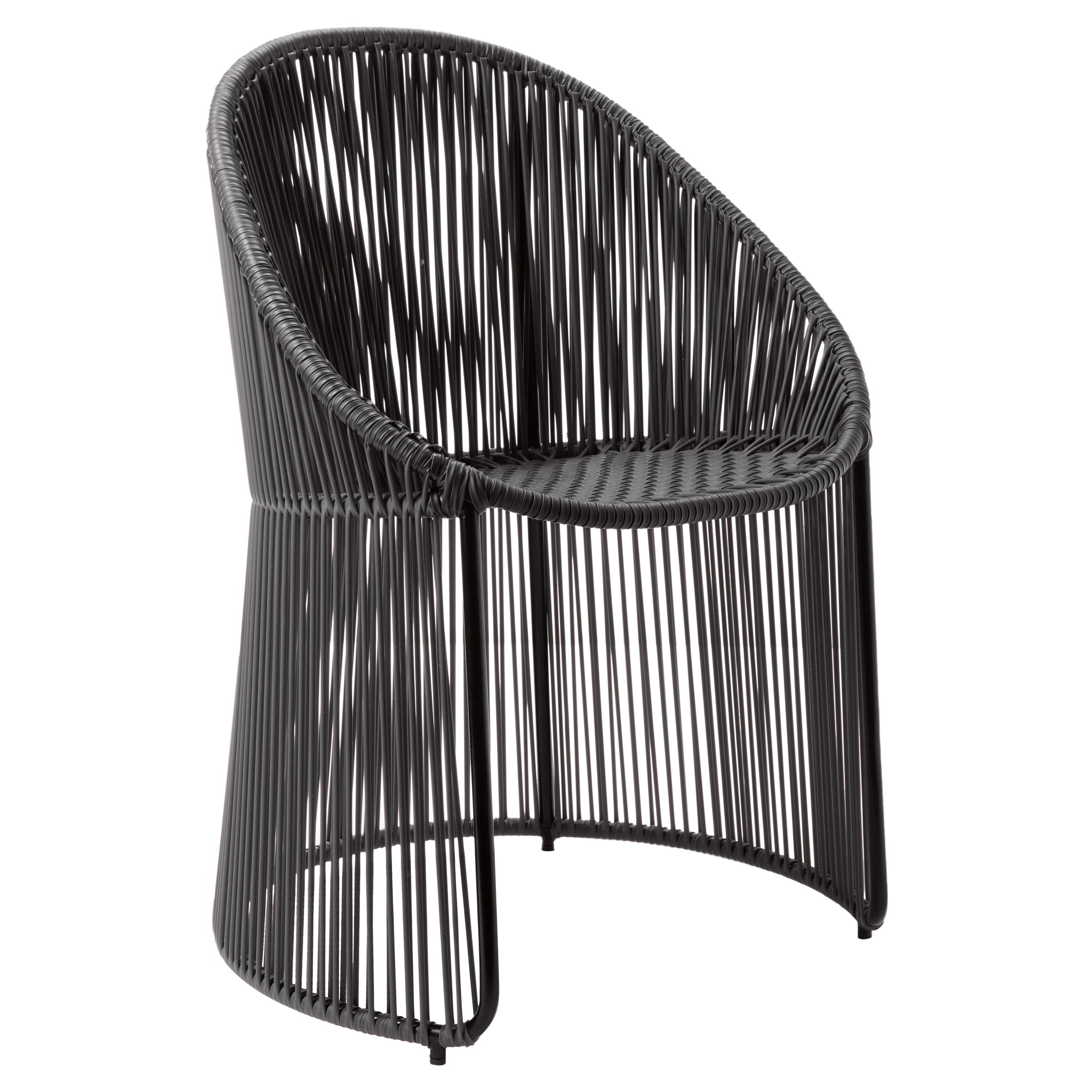 Black Cartagenas Dining Chair by Sebastian Herkner