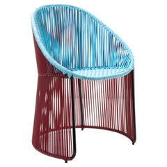 Blue Cartagenas Dining Chair by Sebastian Herkner