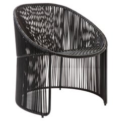 Black Cartagenas Lounge Chair by Sebastian Herkner