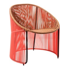 Coral Cartagenas Lounge Chair by Sebastian Herkner