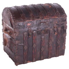 Antique Very Old Trunk from around 1890 Century Henry Pollack Company, Texas