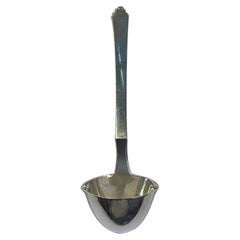 Georg Jensen Sterling Silver Pyramid Sauce Ladle, Small No 155