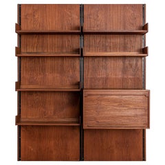 Hardwood Bookcase Attributed to Gianfranco Frattini