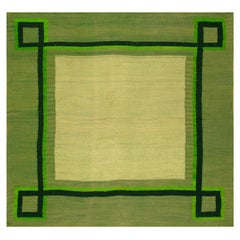 French Art Deco Carpet in Style of Andre Arbus ( 6'6" x 6'10" - 198 x 208 )