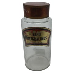 Antique Pharmacy Jar “Sapo Amygalinus"