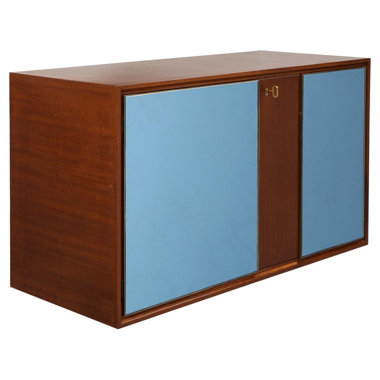 Carlo de Carli Wall-Mounted 2-Door Cabinet, 1950, Offered by Donzella Ltd.