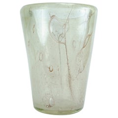 Vase en verre d'André Thuret