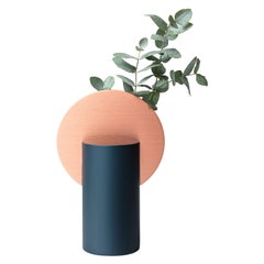 Modern Malevich Vase CS5 by Noom in Copper and Painted Steel