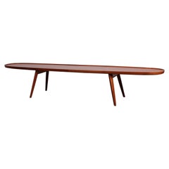 Dunbar Surfboard Coffee Table by Edward Wormley