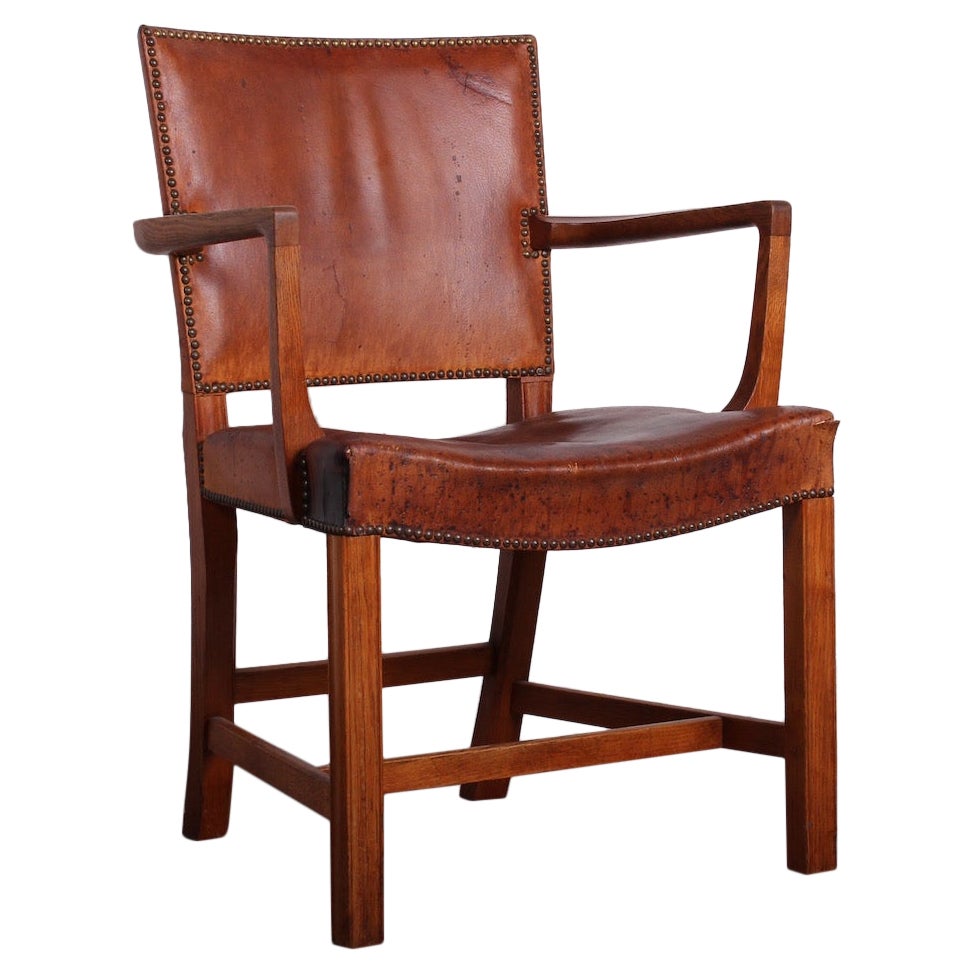 Early Kaare Klint 'Red Chair' in Oak for Rud. Rasmussen