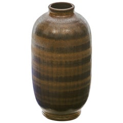 Arthur Andersson, Mid-Century Stoneware Vase, Sweden, C. 1950s