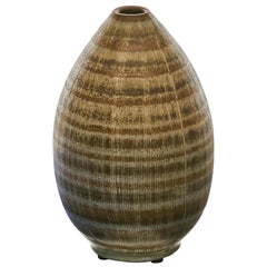 Arthur Andersson, Mid-Century Stoneware Vase, Sweden, C. 1950s