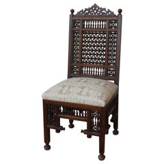 Antique Moorish Side Chair