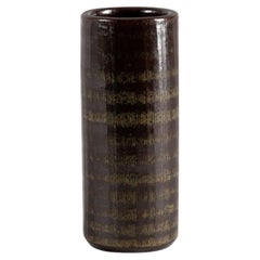 Arthur Andersson, Mid-Century Stoneware Vase, Sweden, c. 1960s