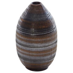 Arthur Andersson, Mid-Century Stoneware Vase, Sweden, c. 1950s