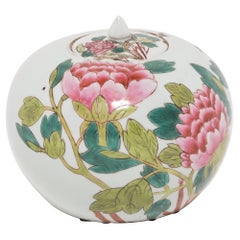 Chinese Peony Ginger Jar, c. 1900