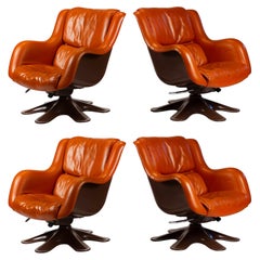 Karuselli Lounge Chairs by Yrjo Kukkapuro for Haimi of Finland 3 Available