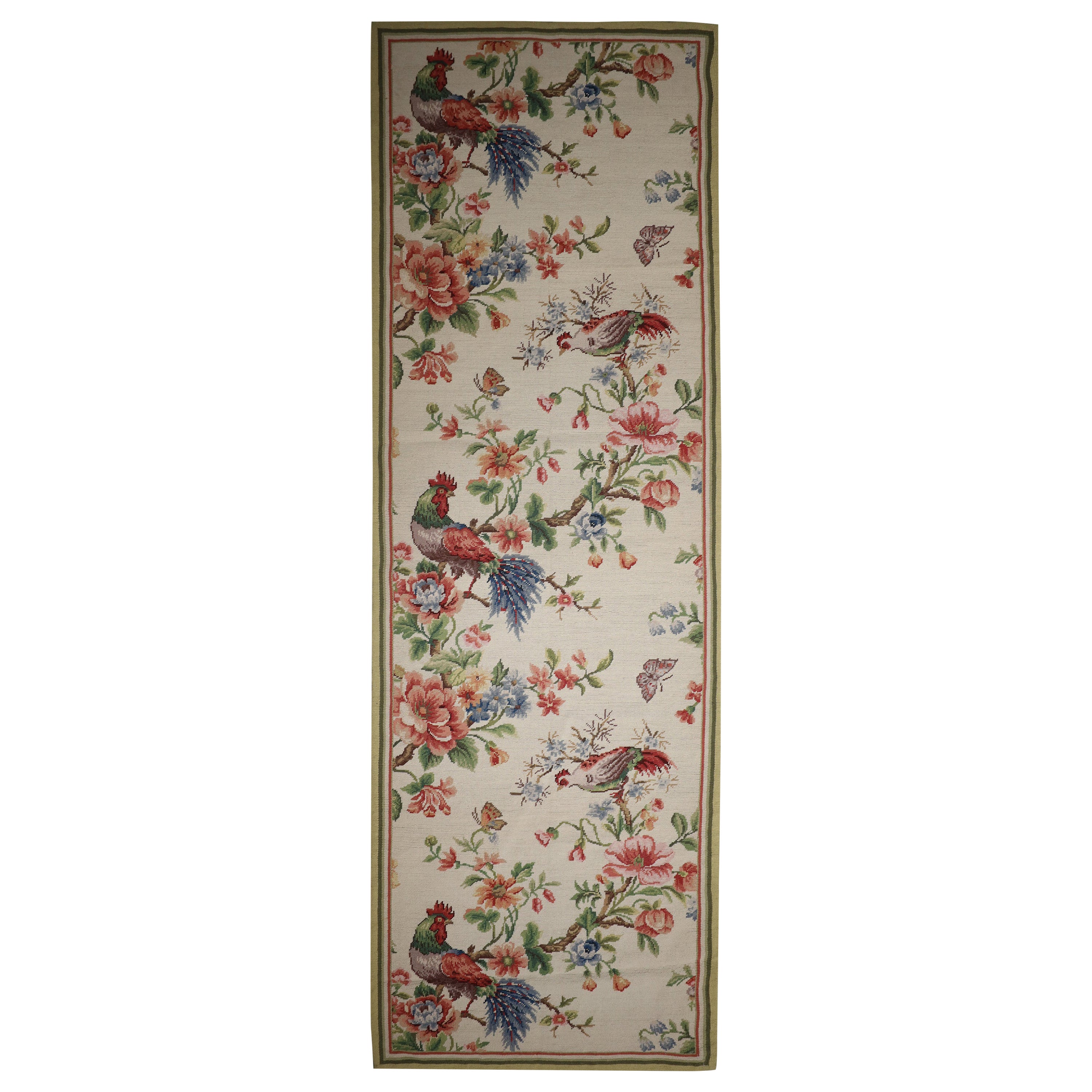 Tapis d'escalier Classic en laine crème Tapis d'escalier Tapis tissé main