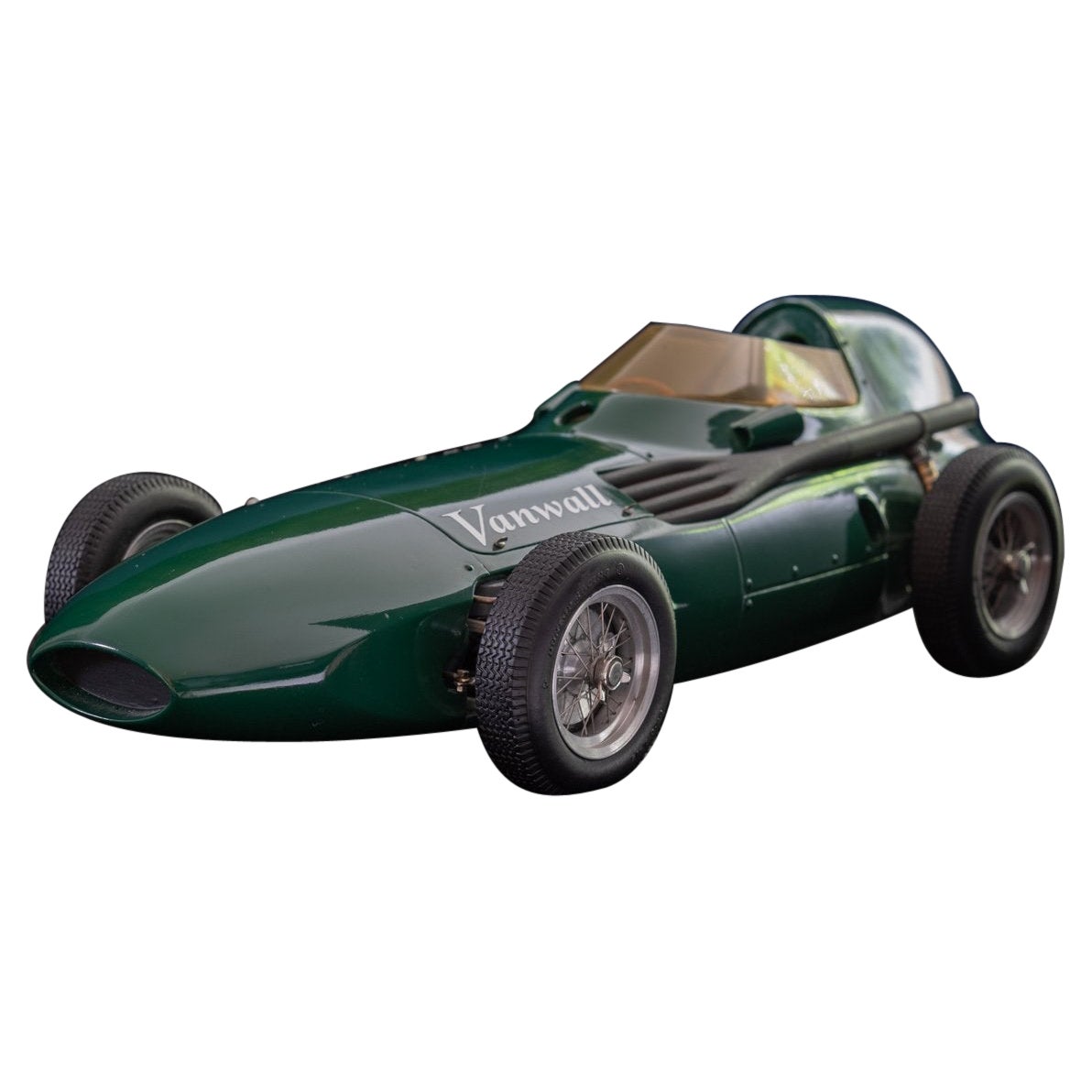 Model of the Formula One Vanwall Racing Car