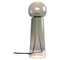 Gigi Sage Green Contemporary LED Hand Blown Glass Table Lamp by Studio d'Armes