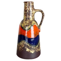 Super Rare Fat Lava Ceramic Pottery Vases by Dümmler and Breiden, Germany, 1970s