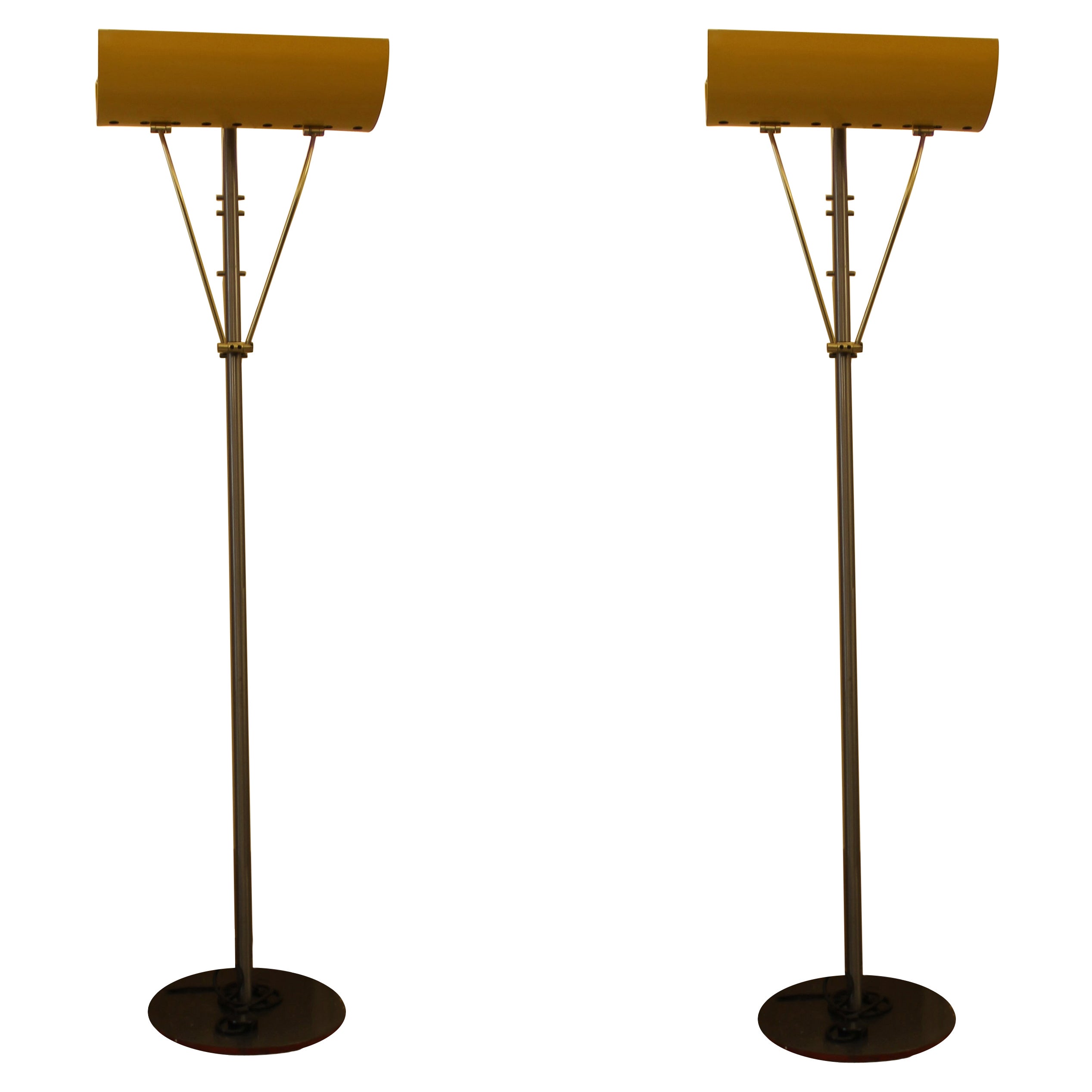  Afra and Tobia Scarpa Floor Lamps for Benetton Group Salerooms, 1980 ca