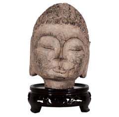 Vintage Small South East Asian Bodhisattva Sculpture