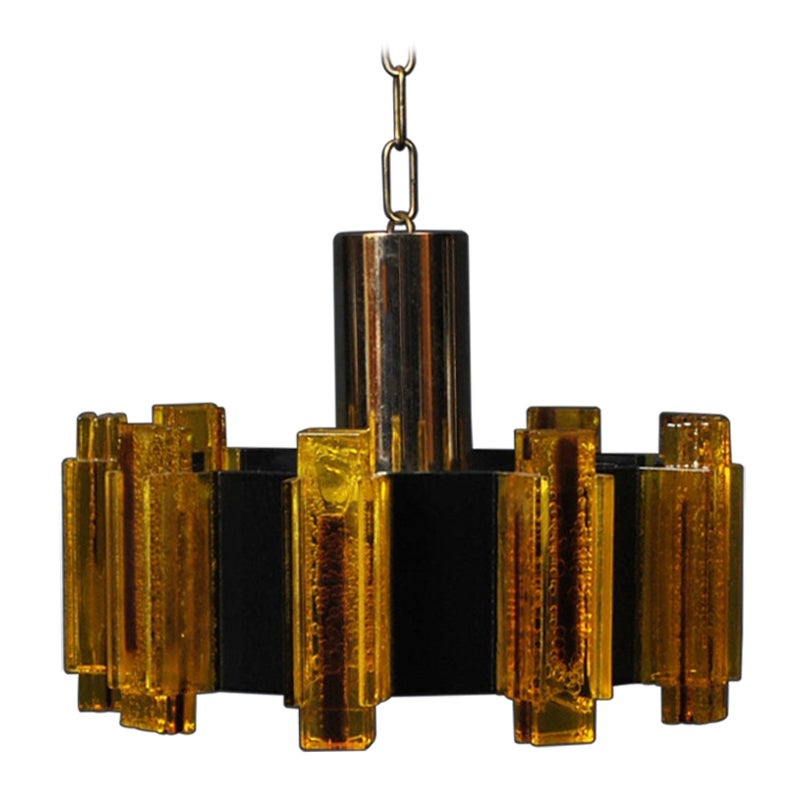 Danish Midcentury Pendant by Claus Bolby for Cebo