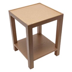 Square Narrow Side Table, Wide by Lawson-Fenning