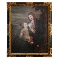 Workshop of Bartolome Gonzalez from the 16th Century "The Virgin and the Child"