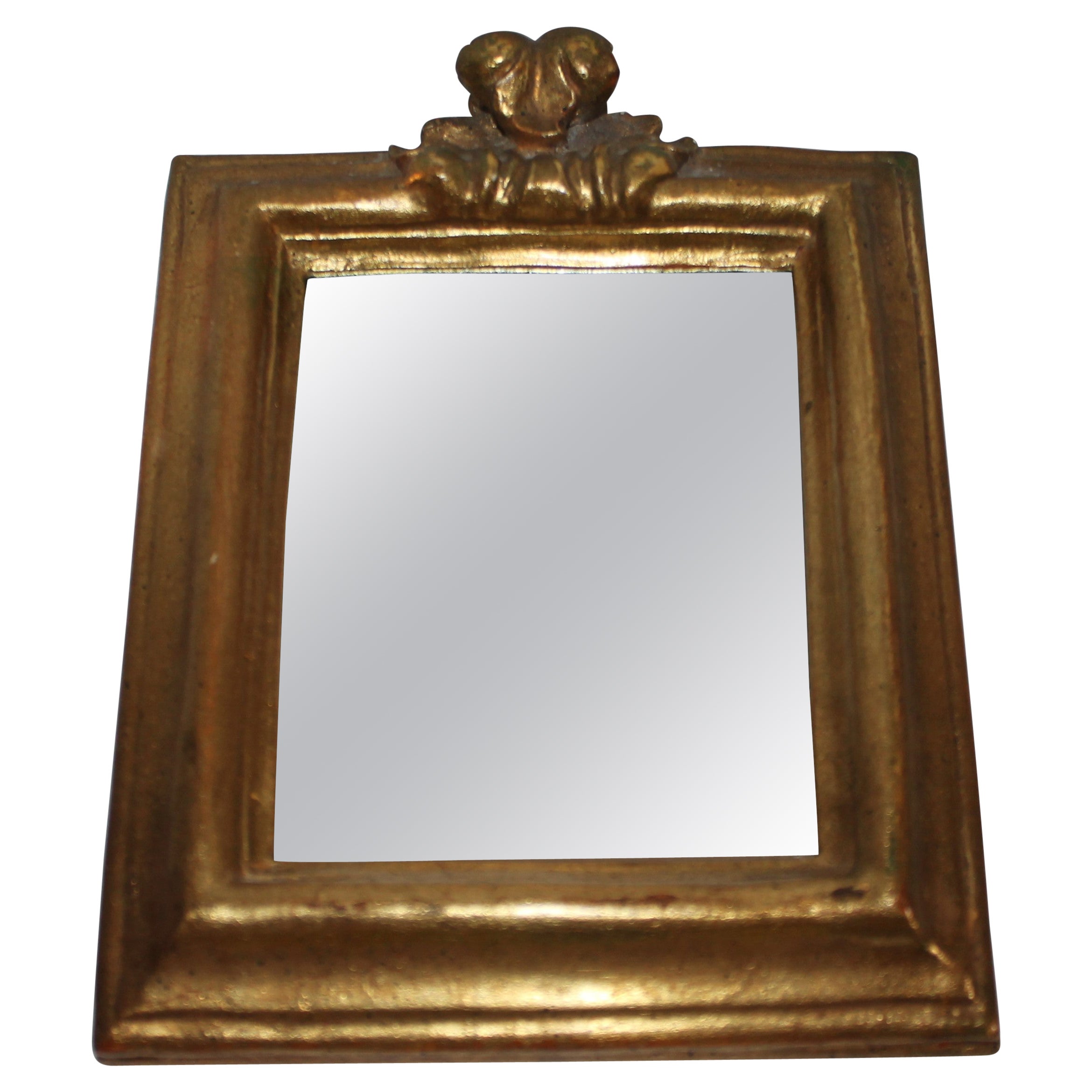 19thc Gilt Carved Mirror