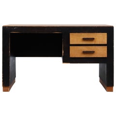 Rare Frits Spanjaard for L.O.V 'attr' Deco Hague School Desk