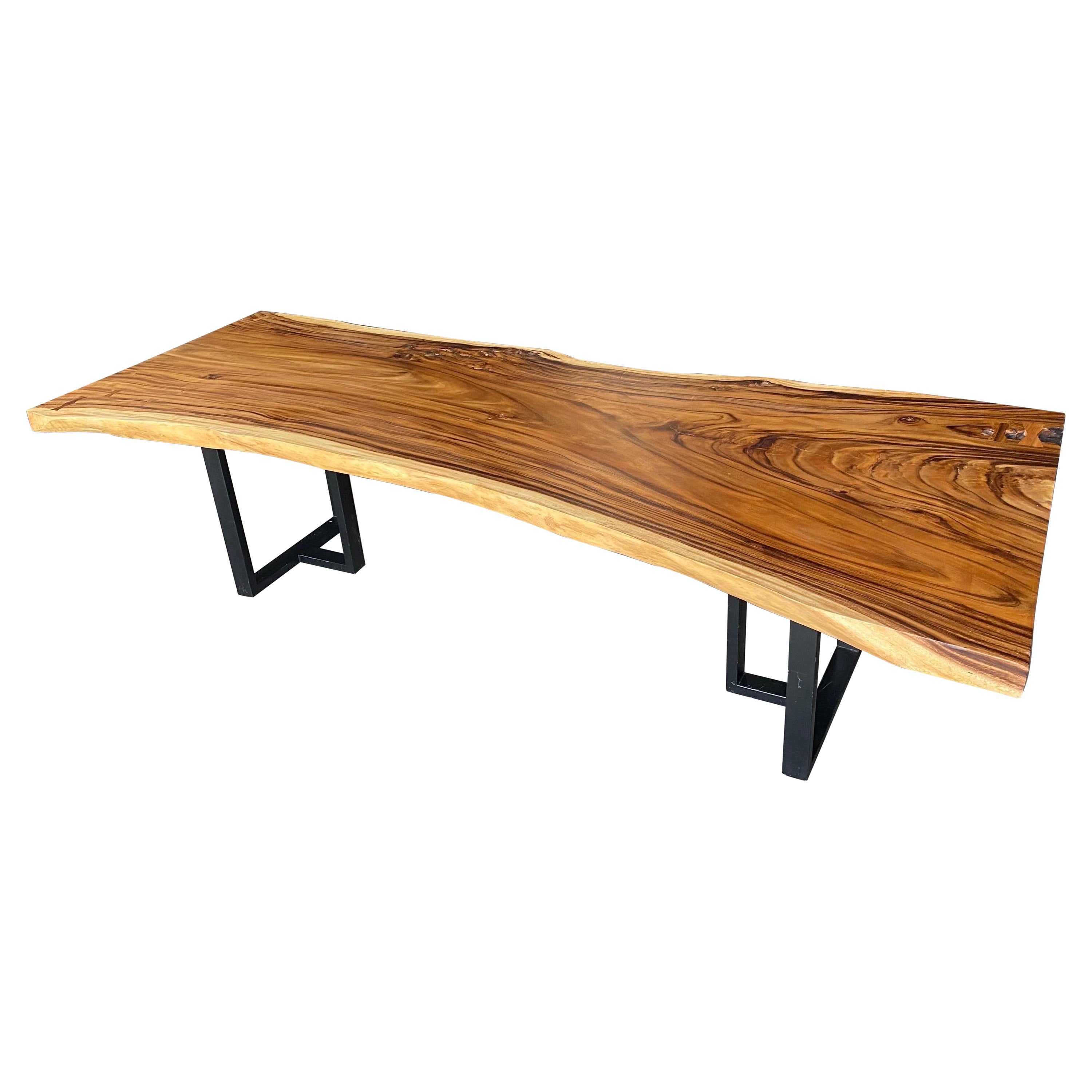 Live Edge Walnut Table or Desk For Sale