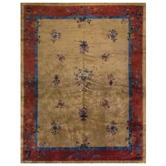 Early 20th Century Chinese Manchester Quality Peking Carpet ( 12' x 15'6" )