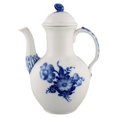 Royal Copenhagen Blue Flower Braided Coffee Pot, Model Number 10/8189