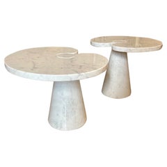 Pair of "Eros" Side Tables, Designer Angelo Mangiarotti