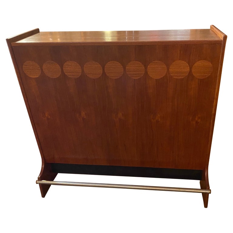 Mid-Century Modern Teak Bar by Johannes Andersen at 1stDibs