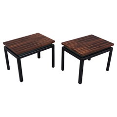 Pair of Mid-Century Rosewood Side Tables