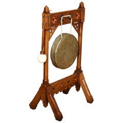 Antique Gothic Revival Dinner Gong