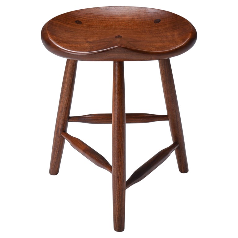 Bobby Falwell Studio Craft stool, 1970s, offered by Goldwood Interiors