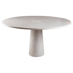 table à manger en marbre "Eros" par Angelo Mangiarotti:: années 1970